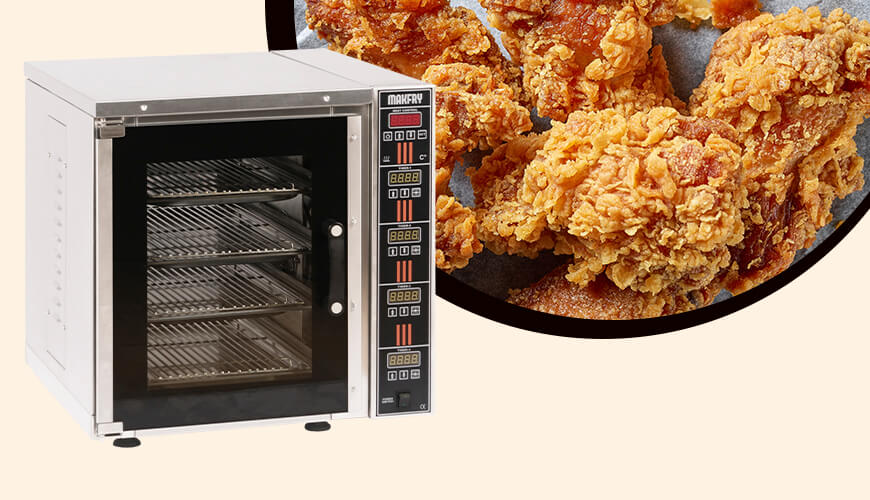 HD4-V Dikey Tavuk Sıcak Tutma Ünitesi - Makfry